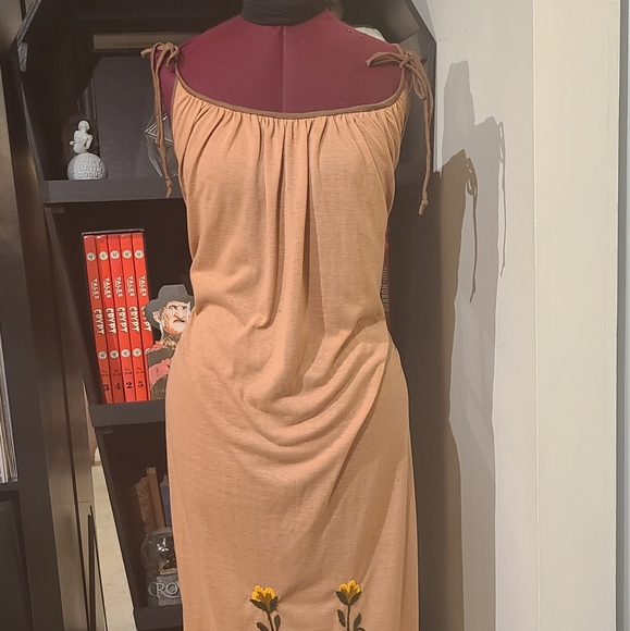 70's Vintage Summer Maxi Dress Handmade - Picture 2 of 9